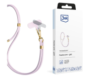 3MK Sznurek do Etui EasyClip Elite Powder Pink (gold) 5903108572590 - 1267317 - zdjęcie 2